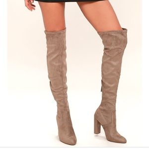 High-quality Steve Madden OTK boots!
